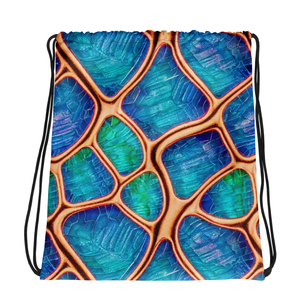 Amber Reef on Drawstring Bag — Photo
