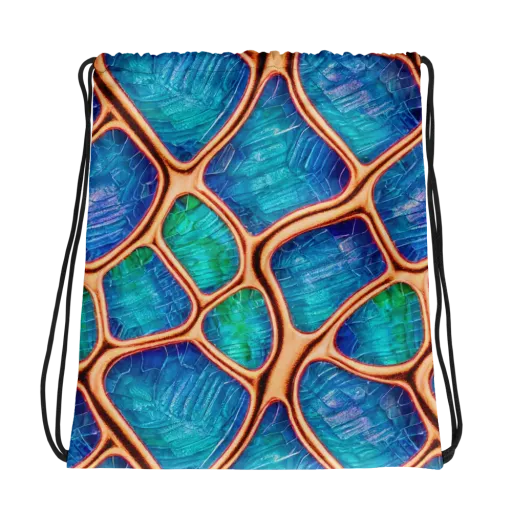 Amber Reef on a Drawstring Bag