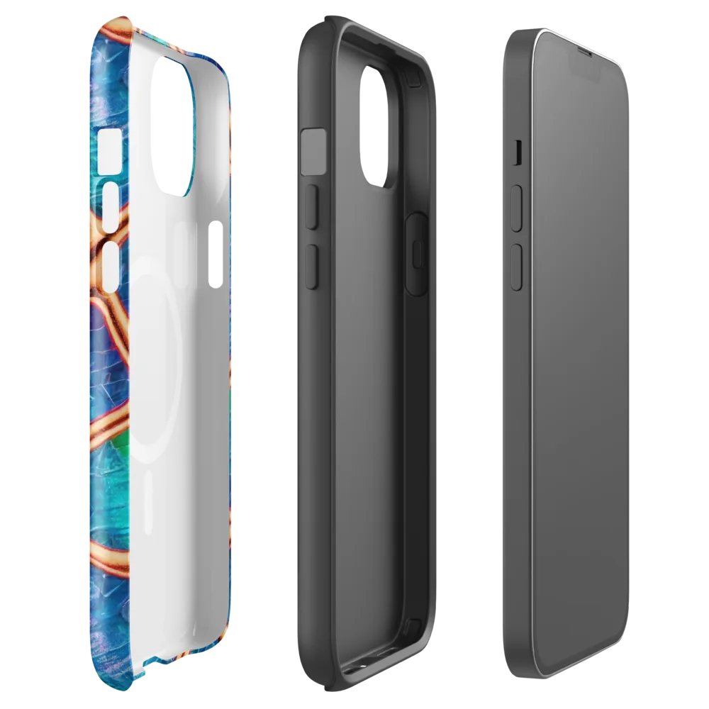 Amber Reef on MagSafe Tough Case for iPhone® — Front