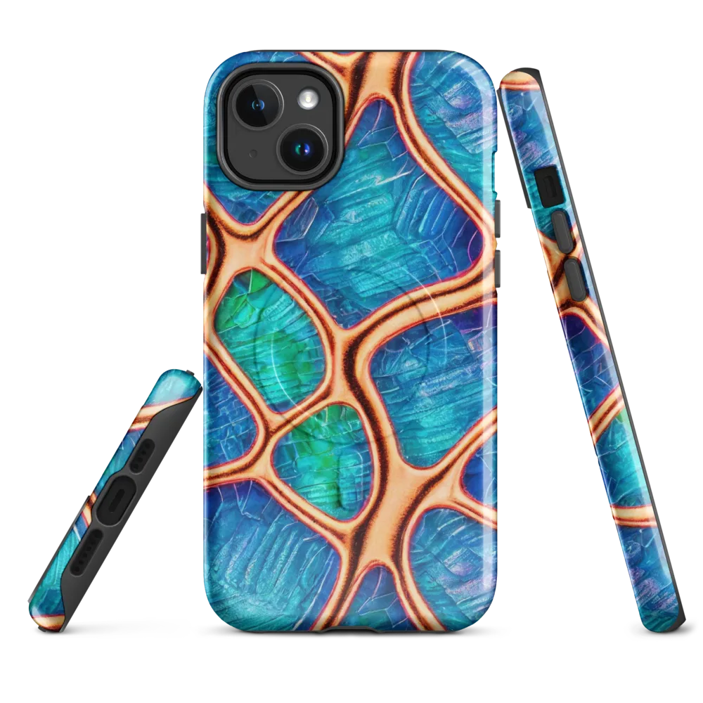 Amber Reef on MagSafe Tough Case for iPhone® — Front