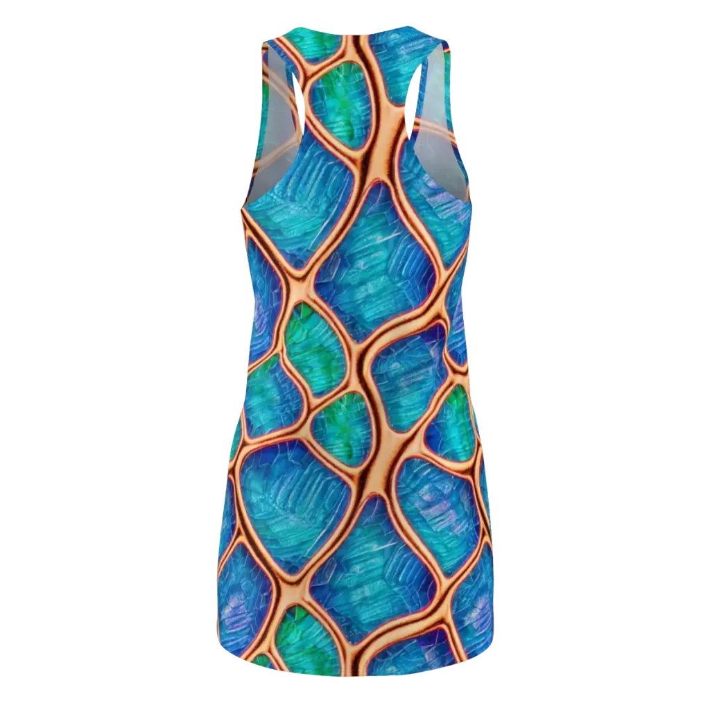 Amber Reef on Racerback Dress — Back