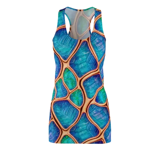 Amber Reef on a Racerback Dress