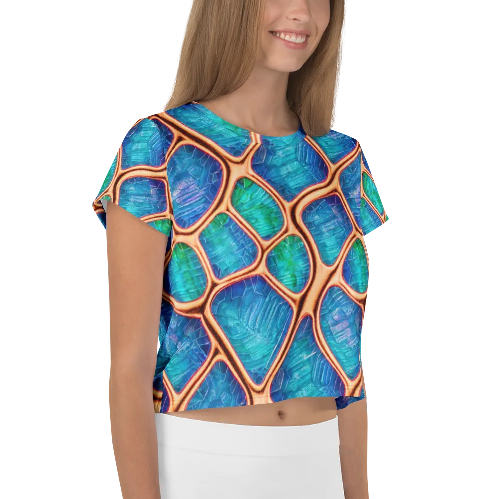 Amber Reef on Crop Tee — Right