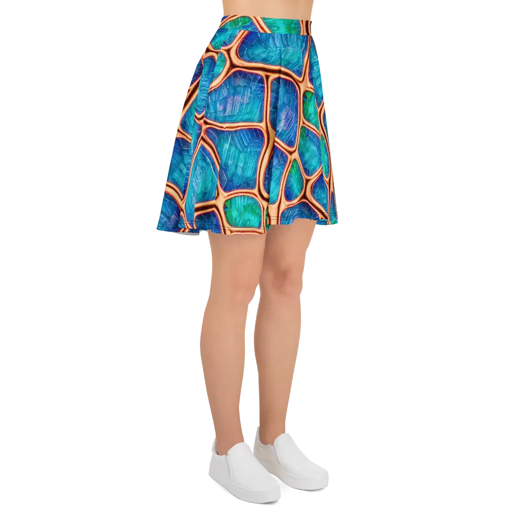 Amber Reef on Skater Skirt — Right