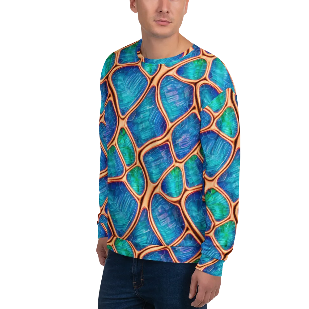 Amber Reef on Sweatshirt — Left Front