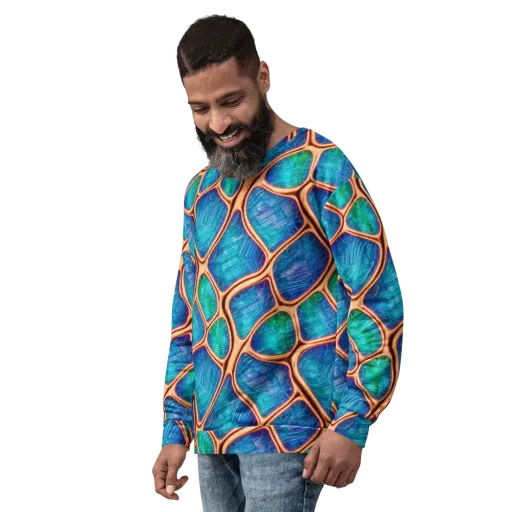 Amber Reef on a Sweatshirt