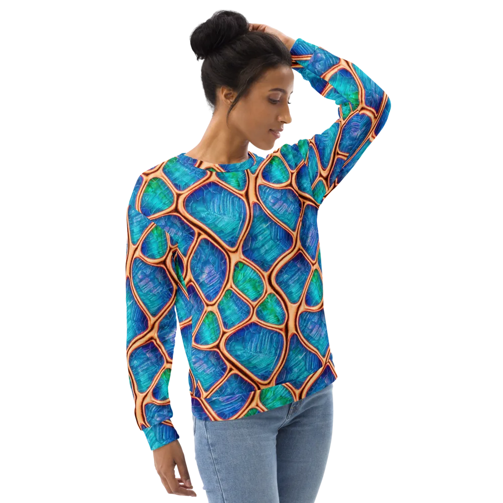 Amber Reef on Sweatshirt — Right Front