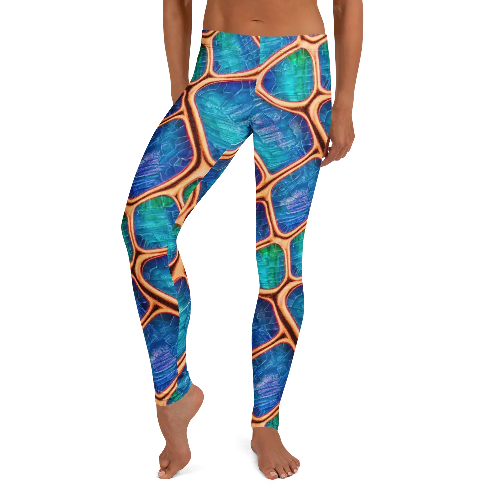 Amber Reef on Leggings — Front