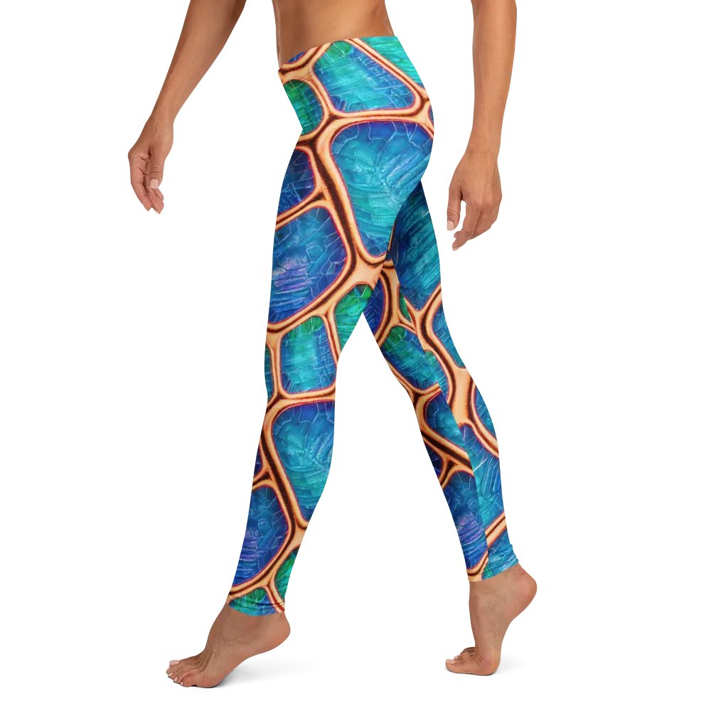 Amber Reef on Leggings — Left