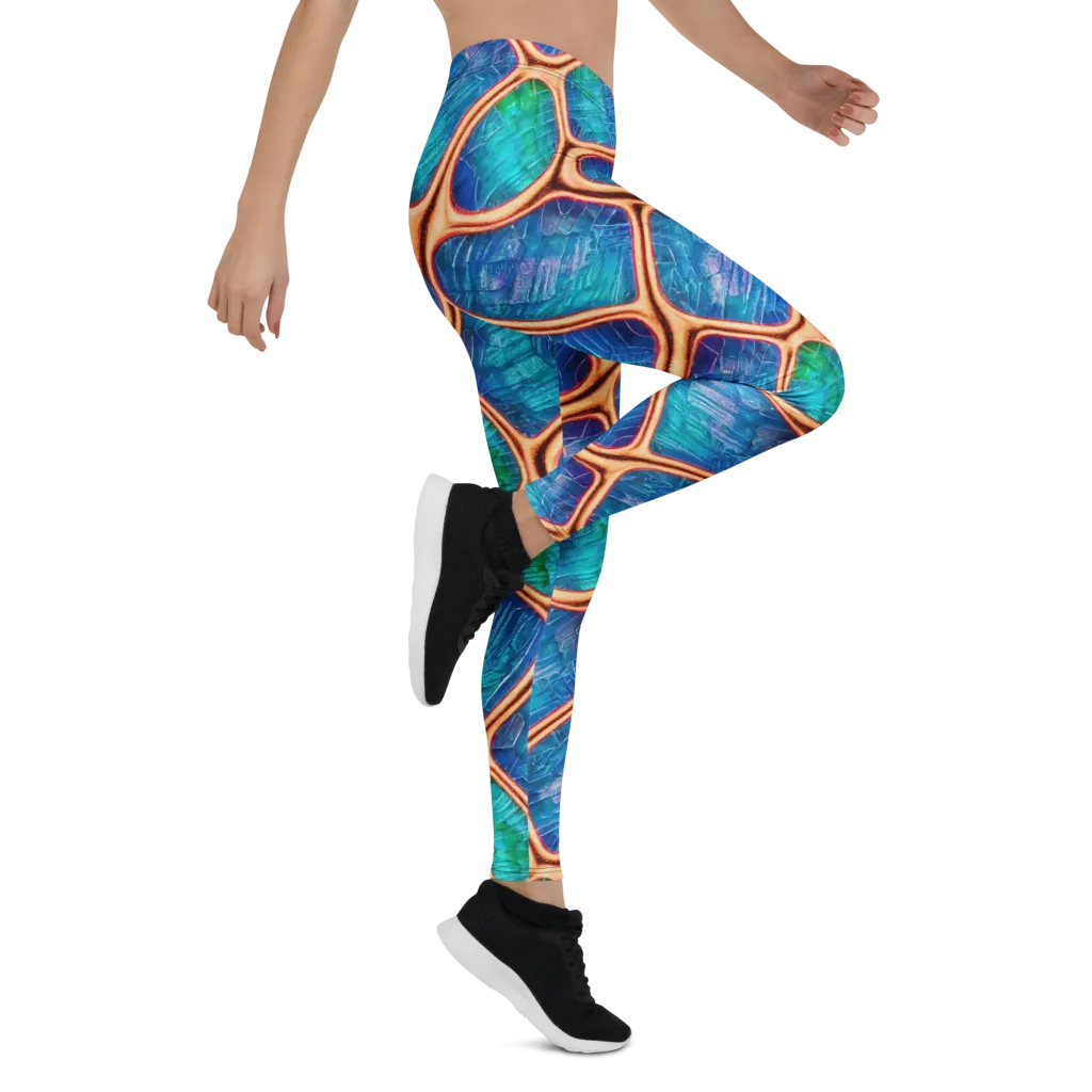 Amber Reef on Leggings — Right