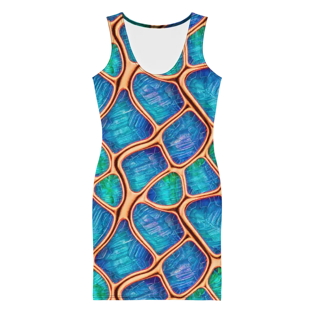 Amber Reef on Bodycon Dress — Front
