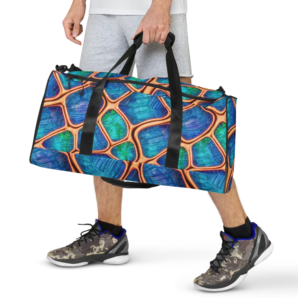 Amber Reef on Duffle Bag — Front