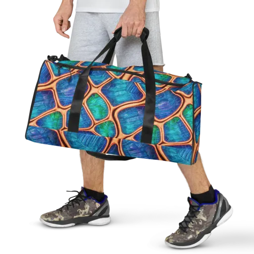Amber Reef on a Duffle Bag