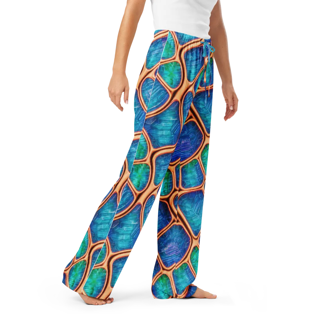 Amber Reef on Women's Pajama Pants — Right Front