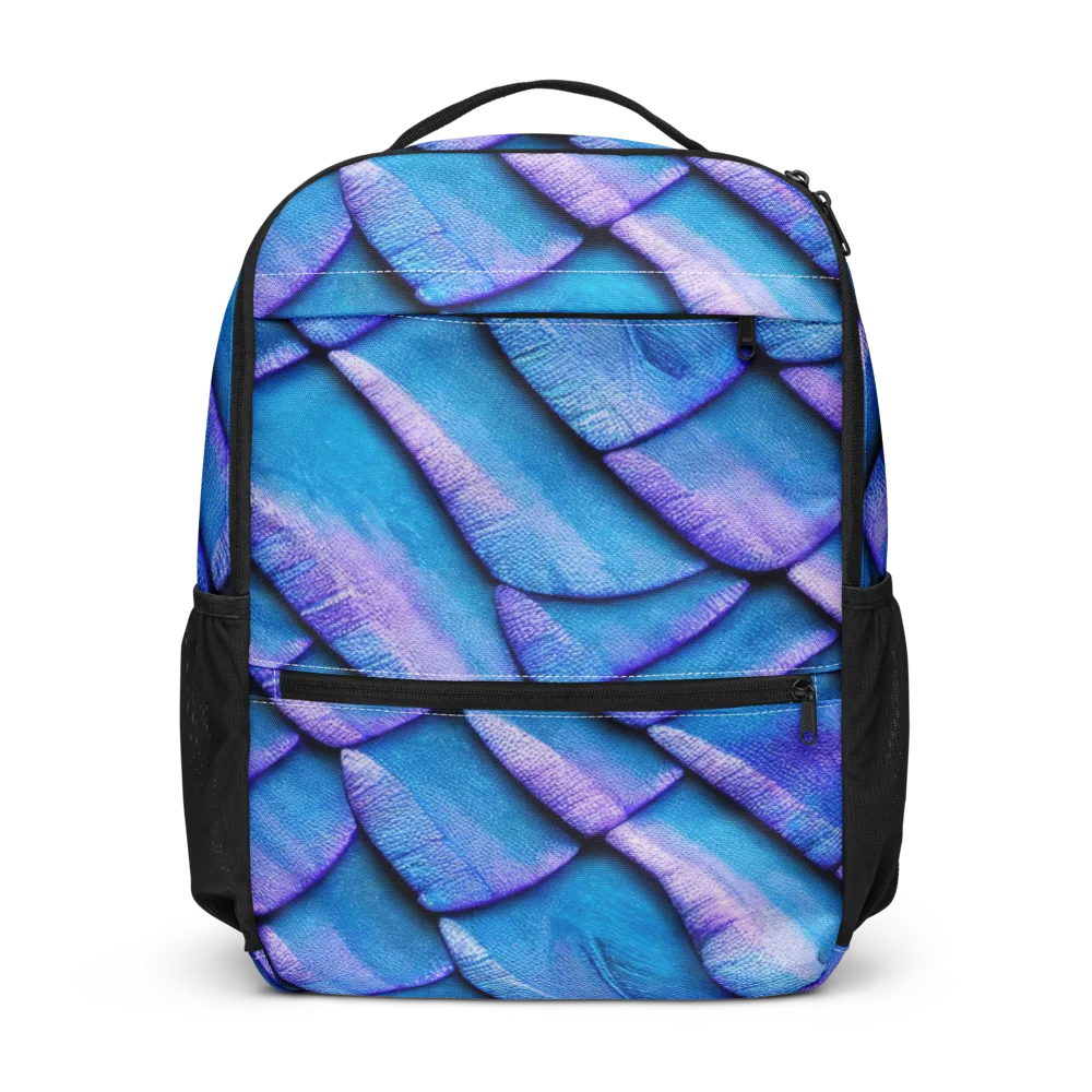 Electric Scales on Utility Backpack — Front