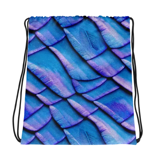 Electric Scales on a Drawstring Bag