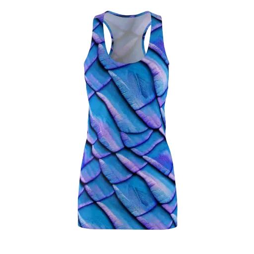 Electric Scales on a Racerback Dress
