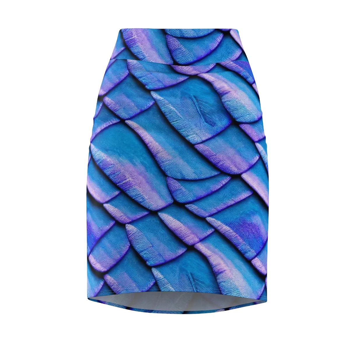 Electric Scales on Pencil Skirt — Front
