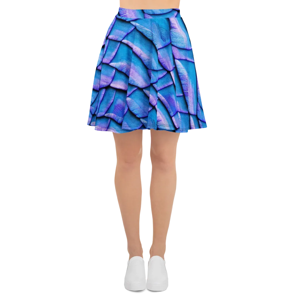 Electric Scales on Skater Skirt — Front