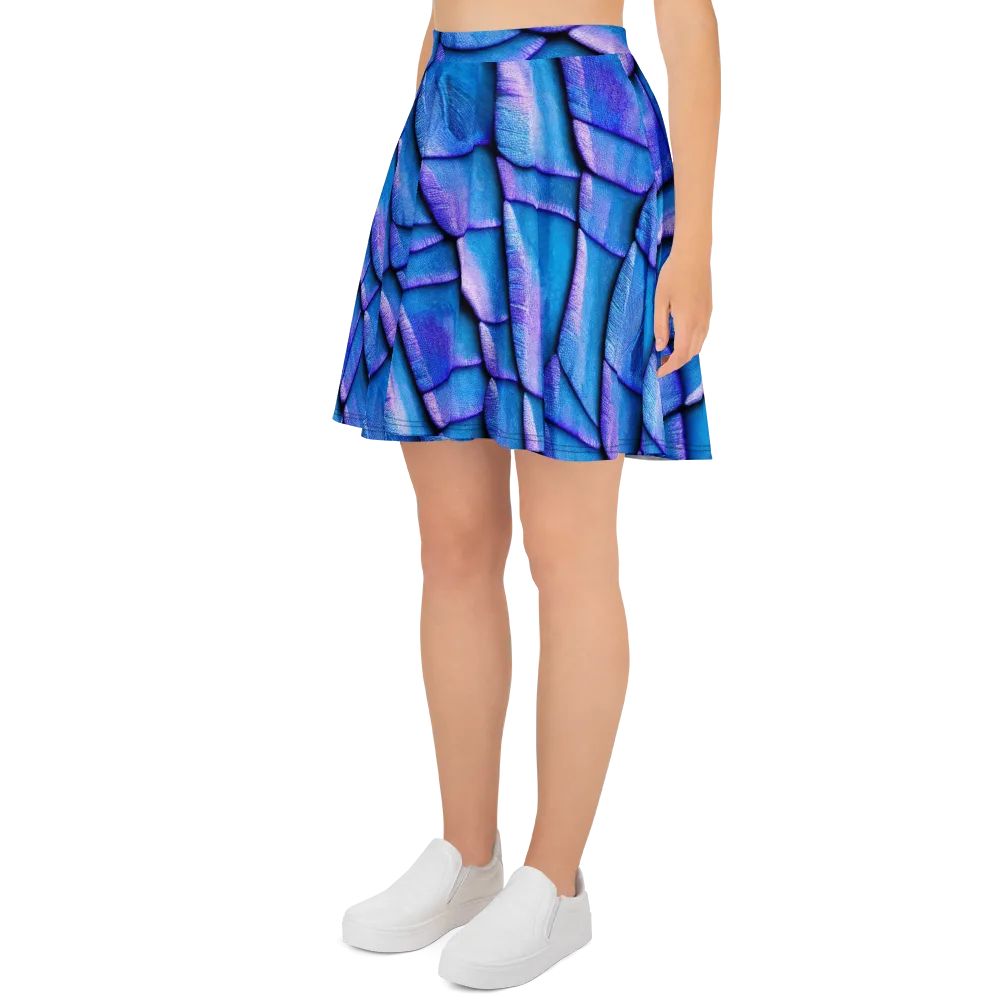 Electric Scales on Skater Skirt — Left