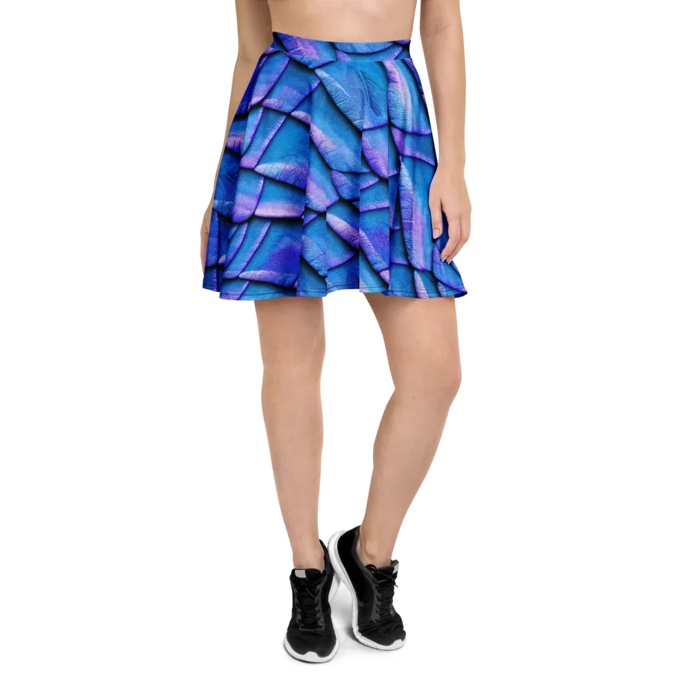 Electric Scales on Skater Skirt — Front