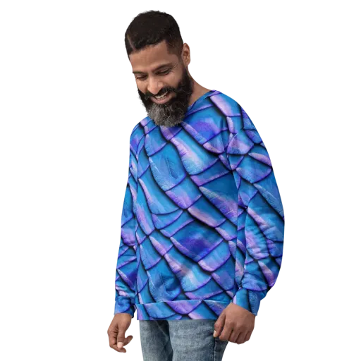 Electric Scales on a Sweatshirt