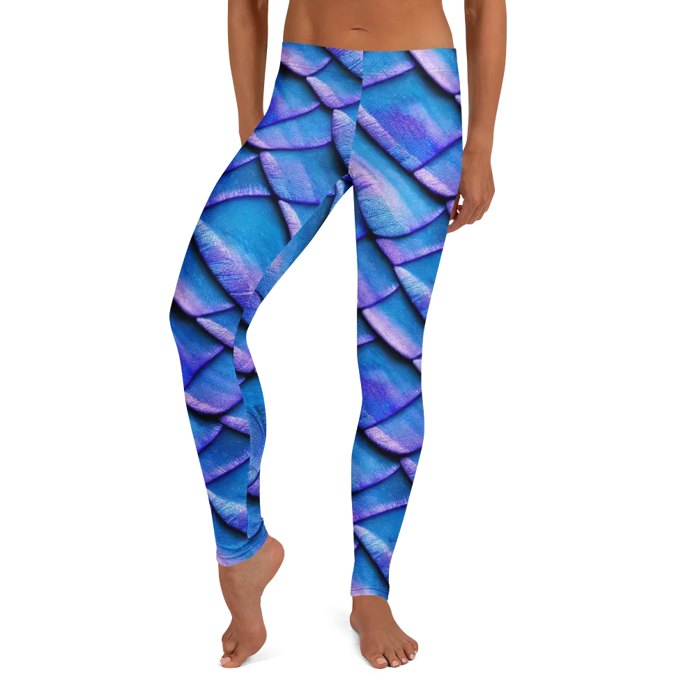 Electric Scales on Leggings — Front
