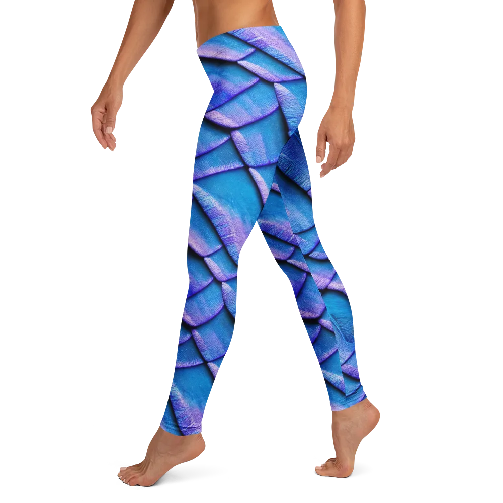 Electric Scales on Leggings — Left