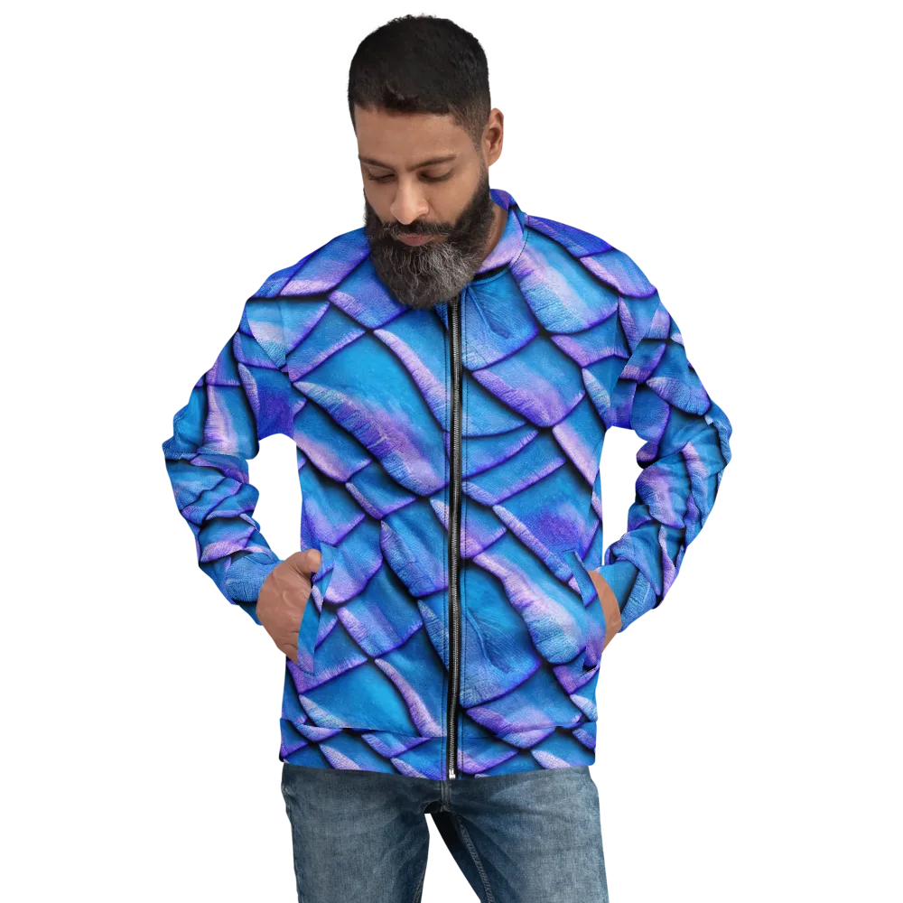 Electric Scales on Bomber Jacket — Front
