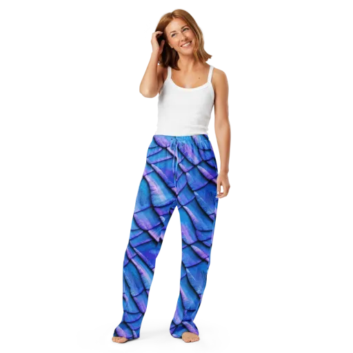 Electric Scales on a Women's Pajama Pants