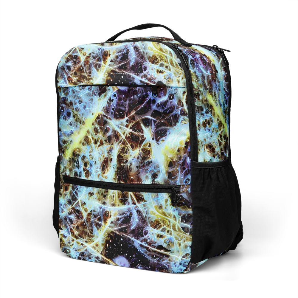 Iridescent Orbit on Utility Backpack — Left Front