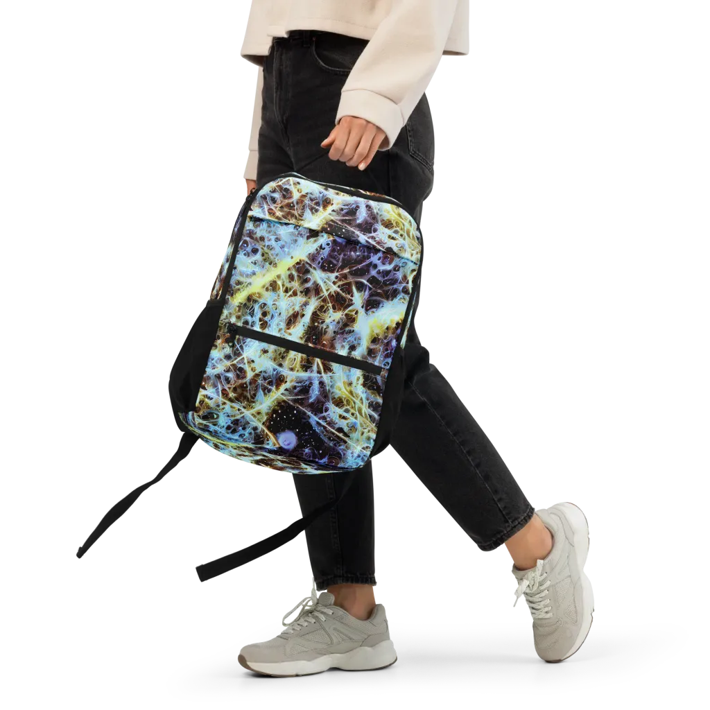 Iridescent Orbit on Utility Backpack — Front
