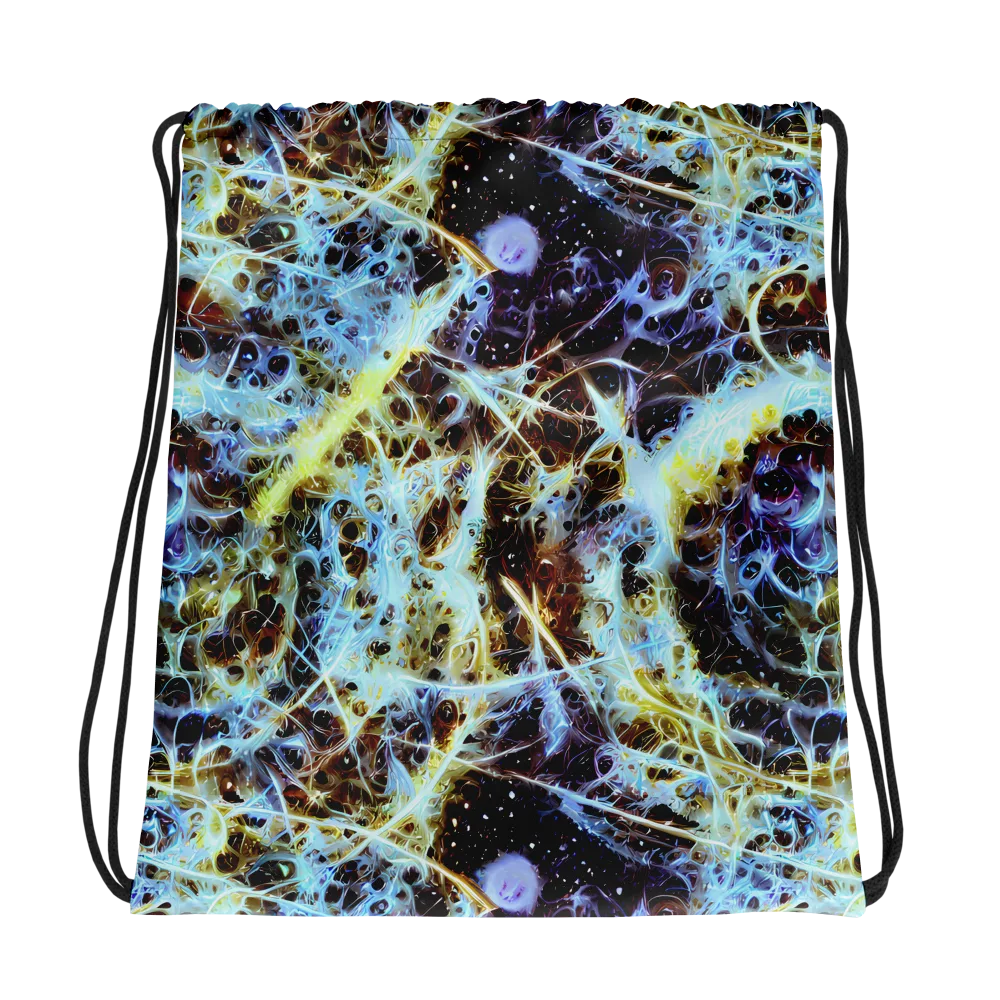 Iridescent Orbit on Drawstring Bag — Photo