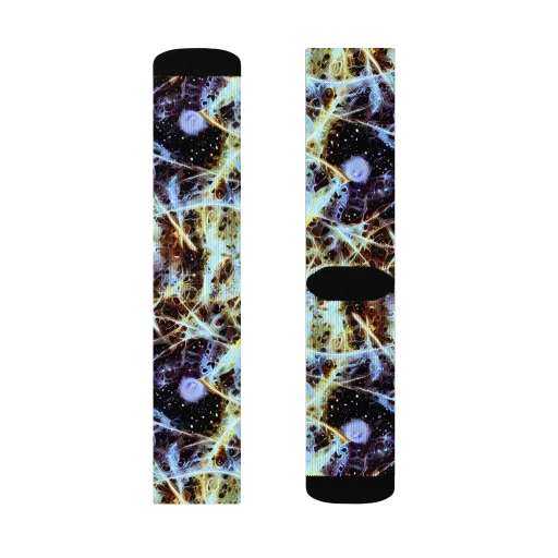Iridescent Orbit on a Socks
