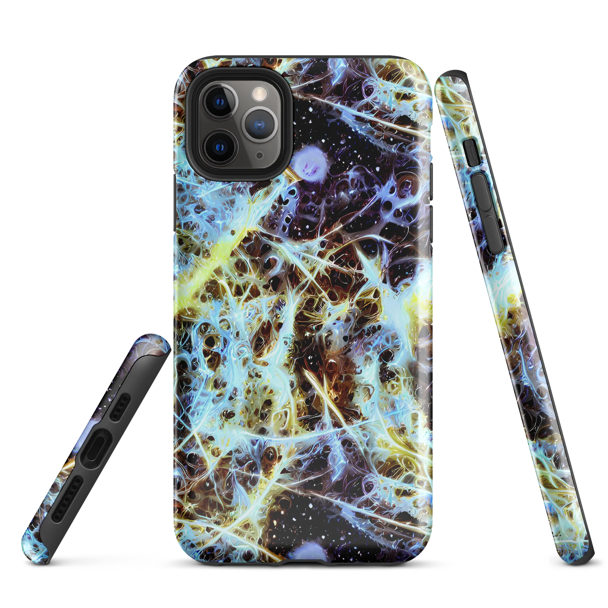 Iridescent Orbit on Tough Case for iPhone® — Front