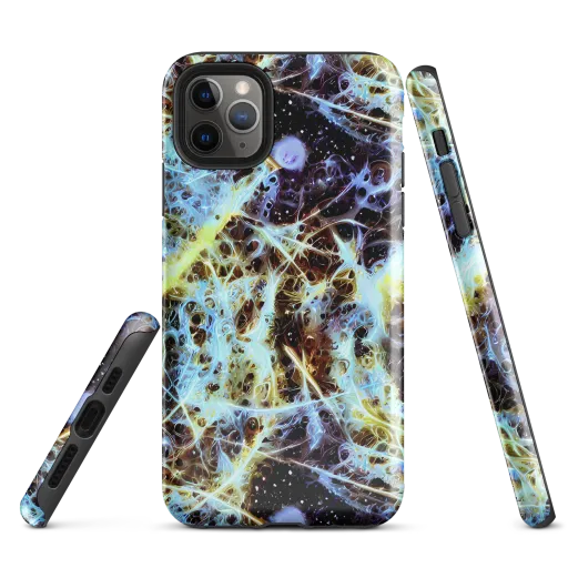 Iridescent Orbit on a Tough Case for iPhone®