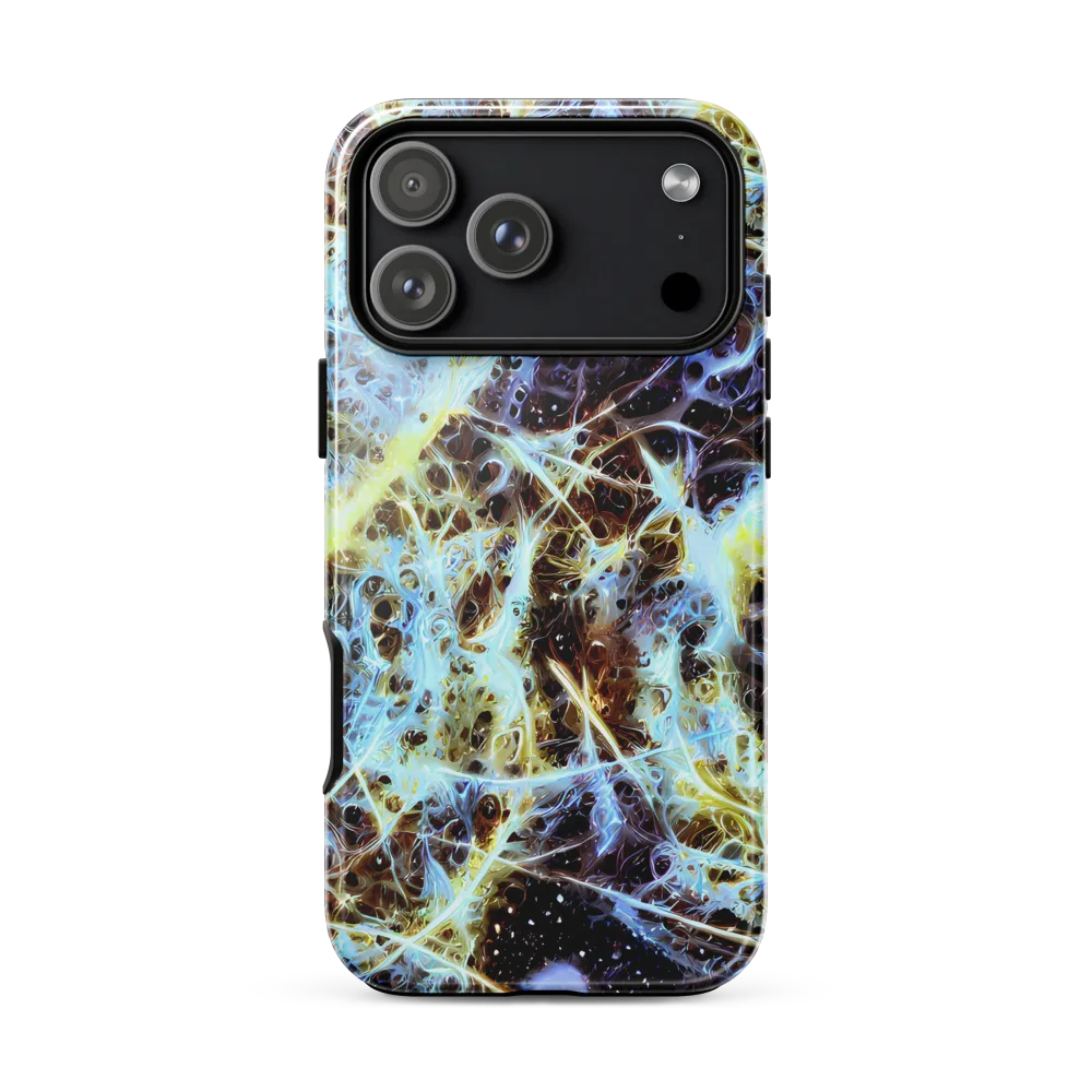 Iridescent Orbit on Tough Case for iPhone® — Front
