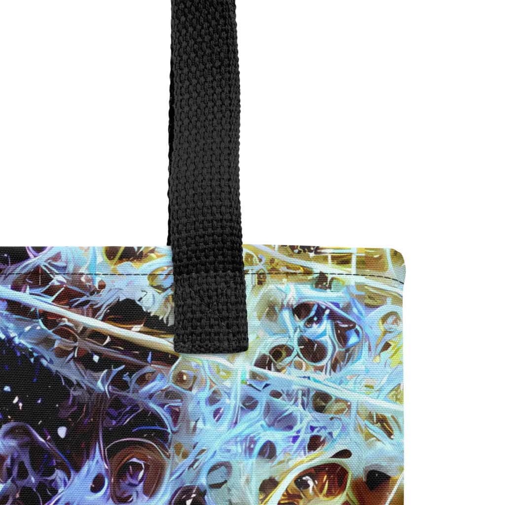 Iridescent Orbit on Tote Bag — Product details