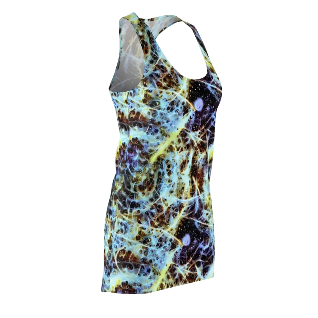 Iridescent Orbit on Racerback Dress — Front Side