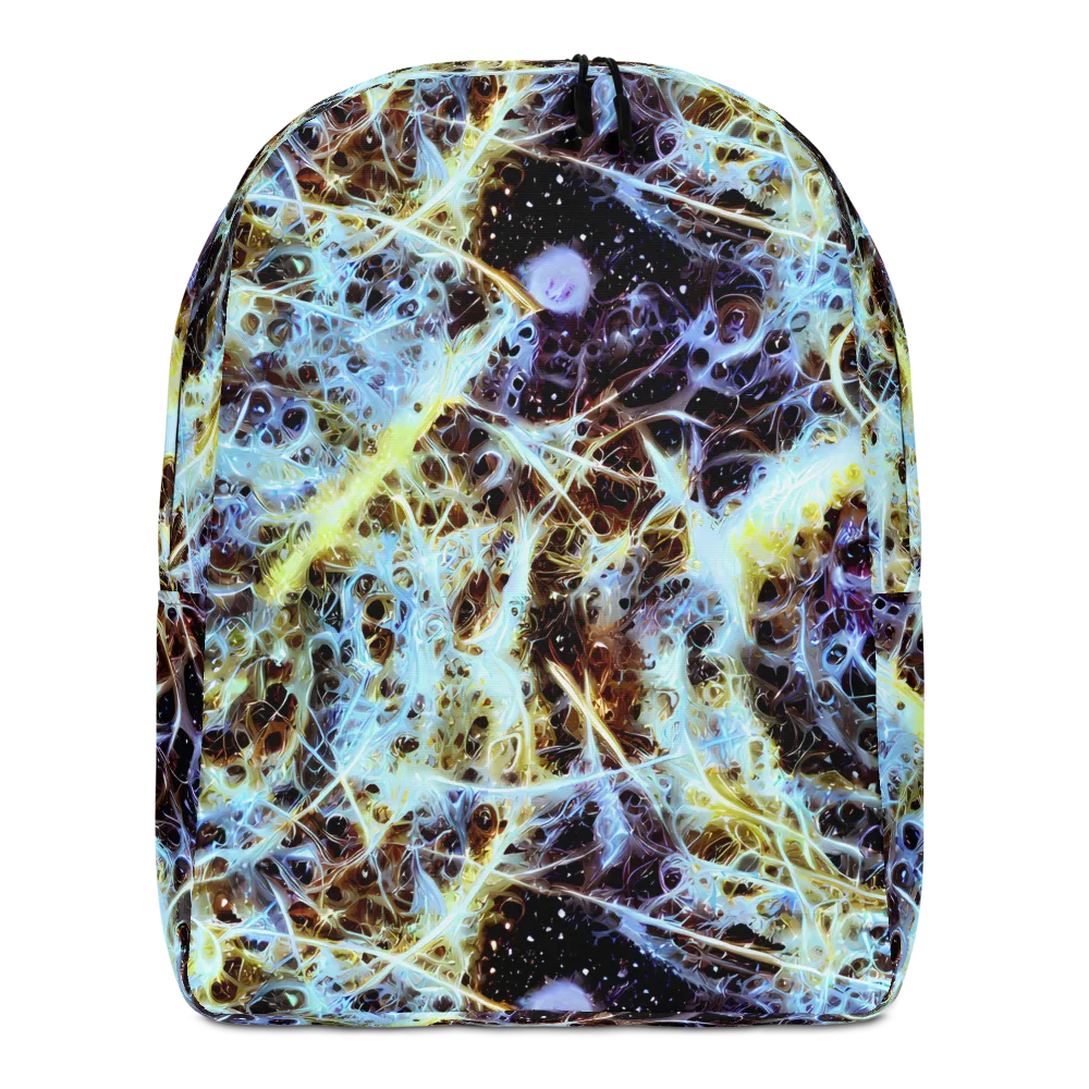 Iridescent Orbit on Minimalist Backpack — Front