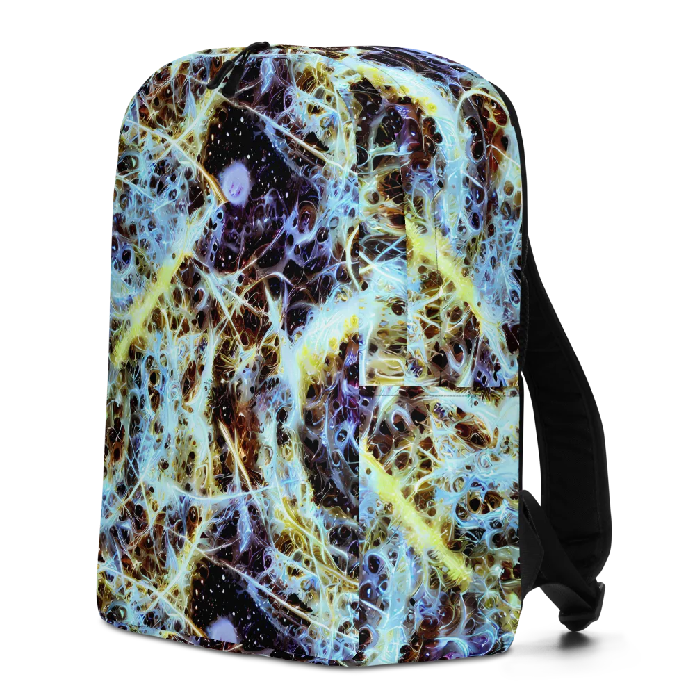 Iridescent Orbit on Minimalist Backpack — Left