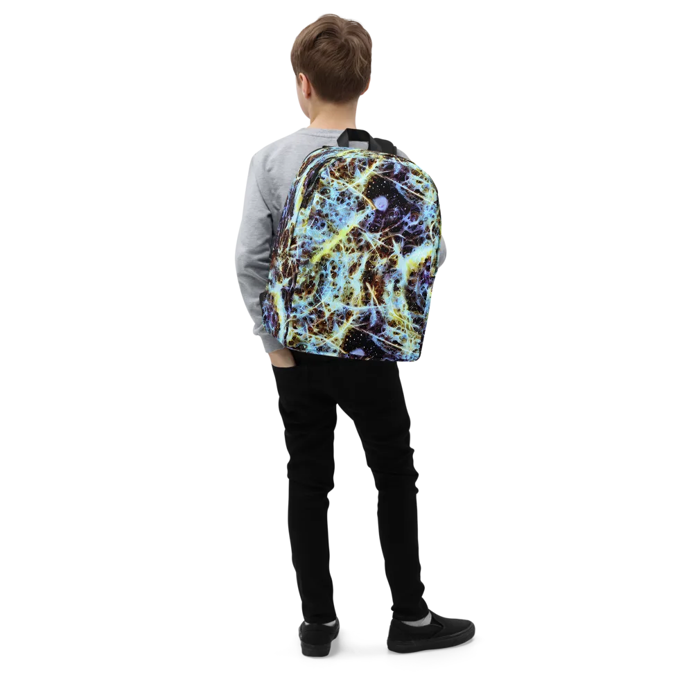 Iridescent Orbit on Minimalist Backpack — Right Front