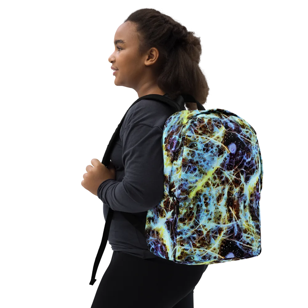 Iridescent Orbit on Minimalist Backpack — Right Front