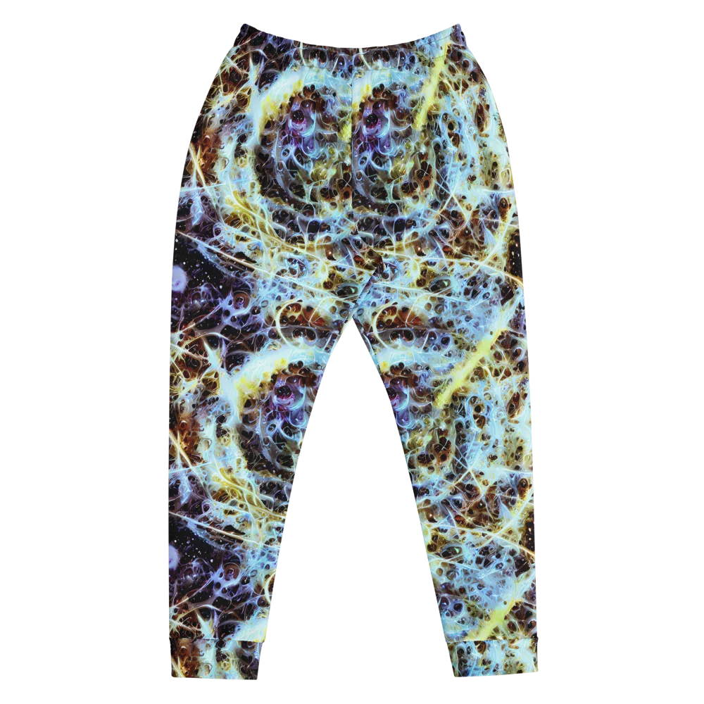 Iridescent Orbit on Men's Joggers — Front