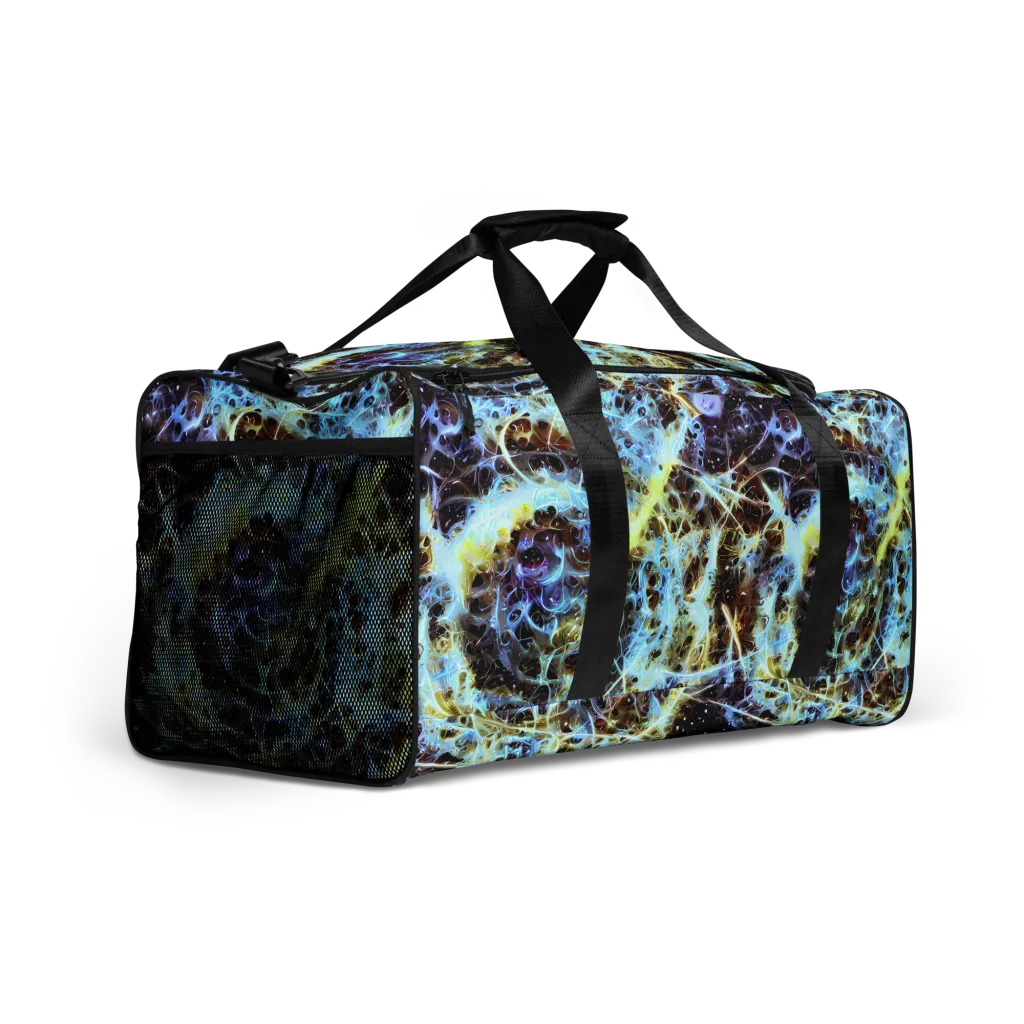 Iridescent Orbit on Duffle Bag — Right Front