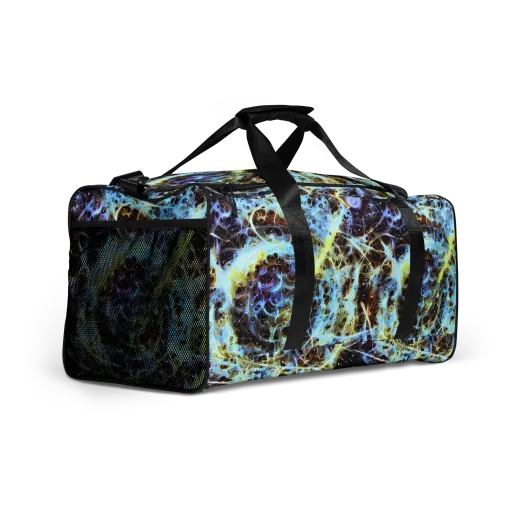 Iridescent Orbit on a Duffle Bag