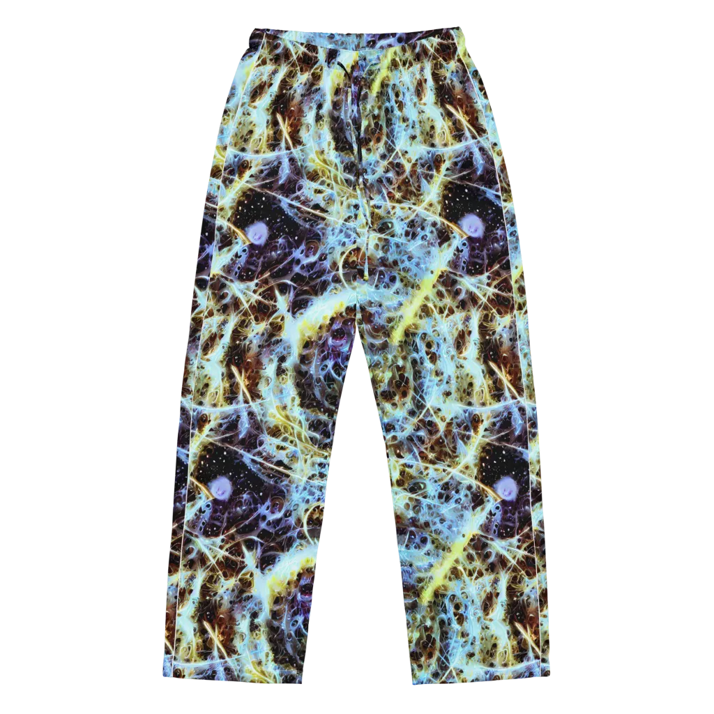 Iridescent Orbit on Women's Pajama Pants — Front