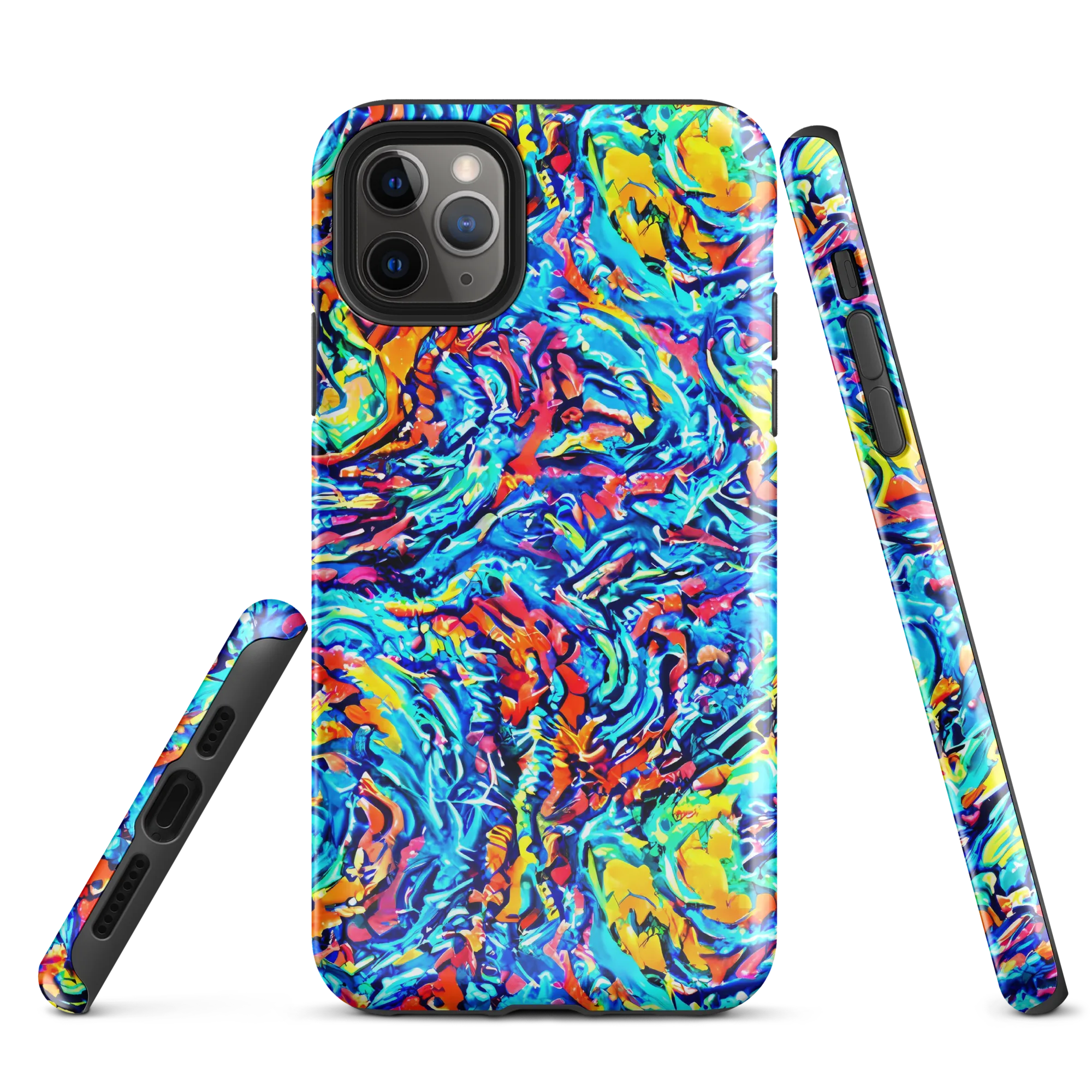 Painted Voltage on Tough Case for iPhone® — Front