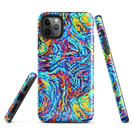 Painted Voltage on a Tough Case for iPhone®