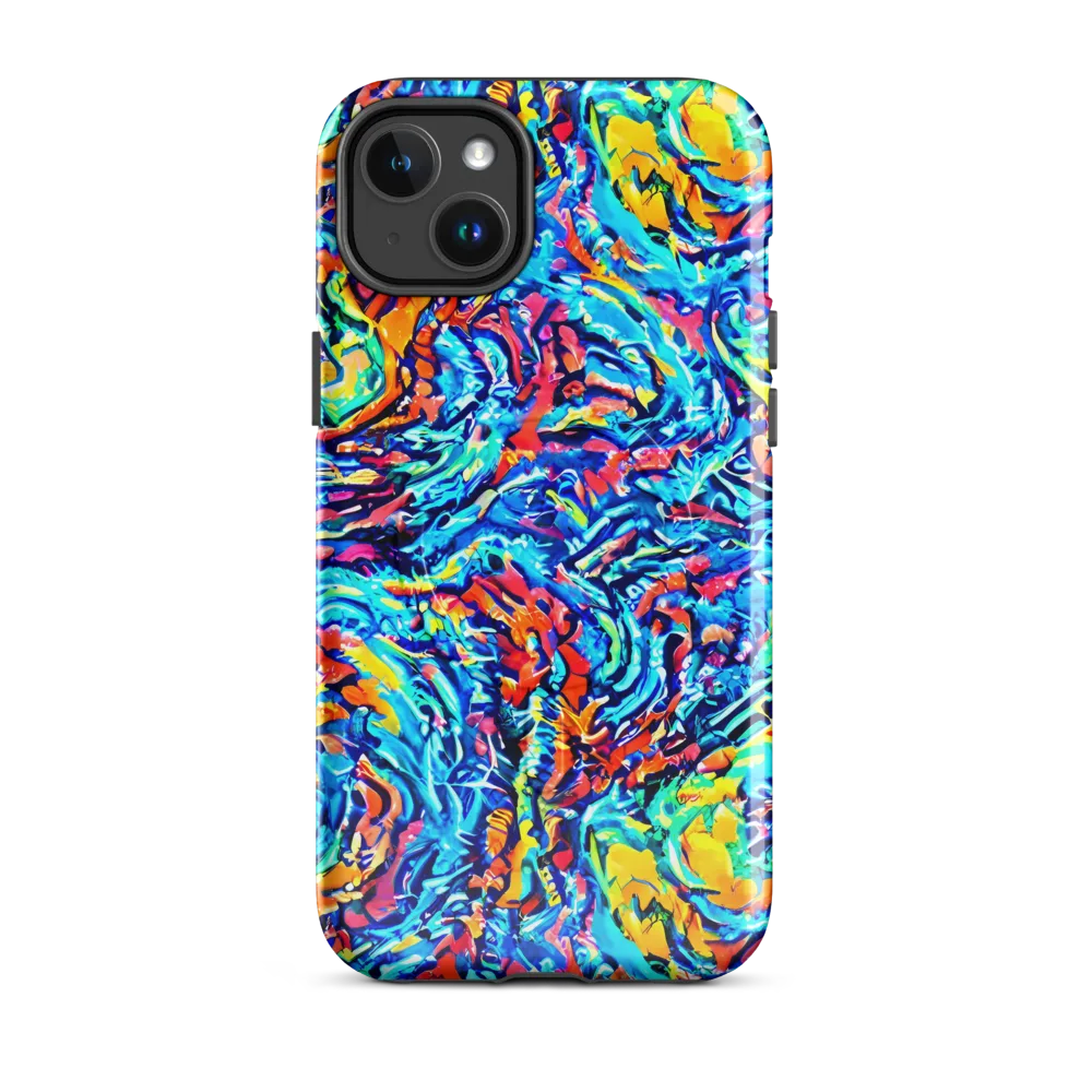 Painted Voltage on MagSafe Tough Case for iPhone® — Front